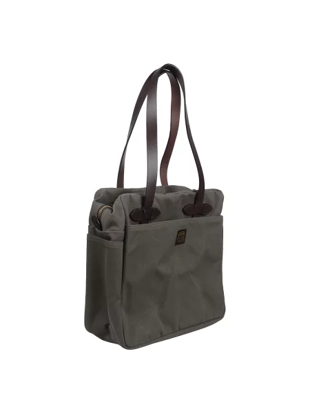 Torba Filson z twillu zielona