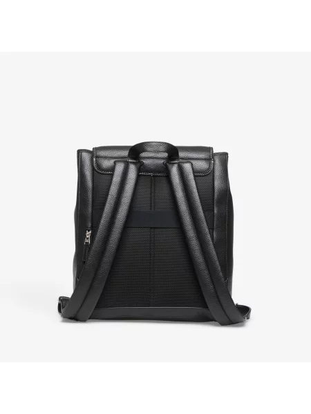 Rucsac Calvin Klein Bold Pebble Flap Backpack Black OS negru