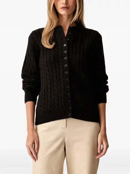 Cardigan Msgm tricotate maro