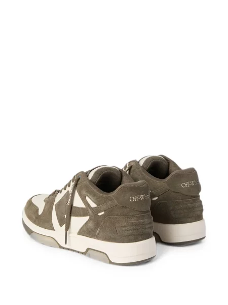 Sneakerși Off-white business alb