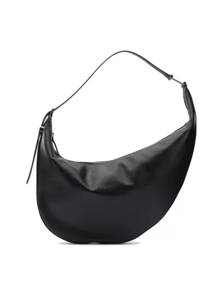 Torebka hobo Marni w grochy czarna