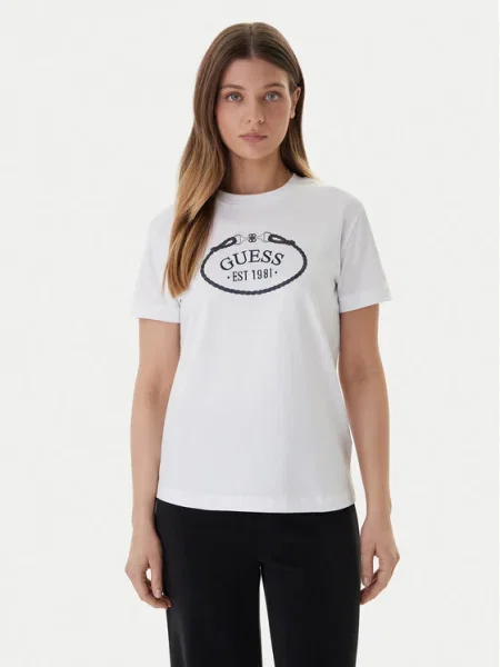 Тениска Guess бяло