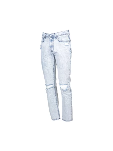 Spodnie Msgm niebieskie