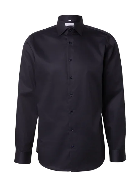 Cămașă Seidensticker business negru