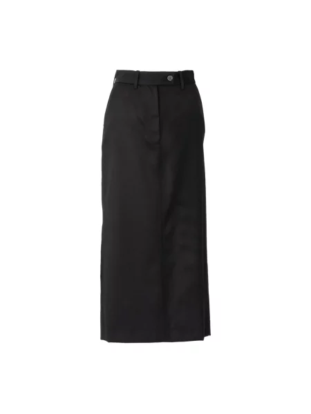 Długa spódnica maxi Nine In The Morning wełniana czarna