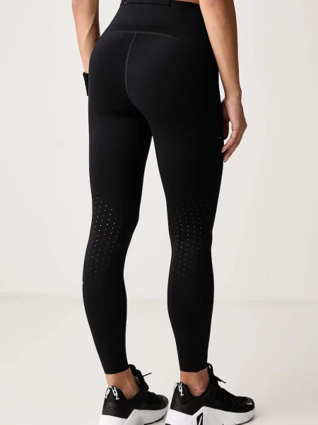 Nike Legginsy Do Biegania schwarz czarne