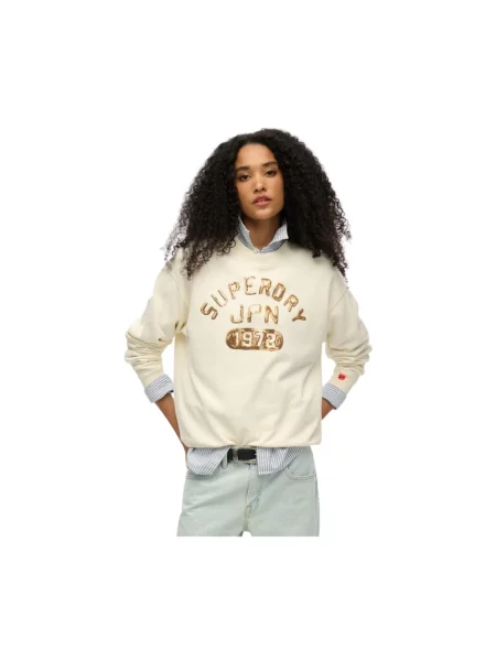 Bluza Superdry beżowa