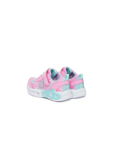Superge Skechers Infinite Heart Lights roza