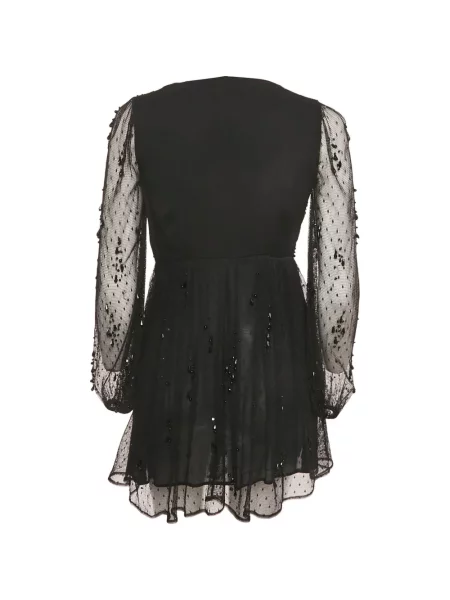 Rochie mini Elisabetta Franchi din tul negru