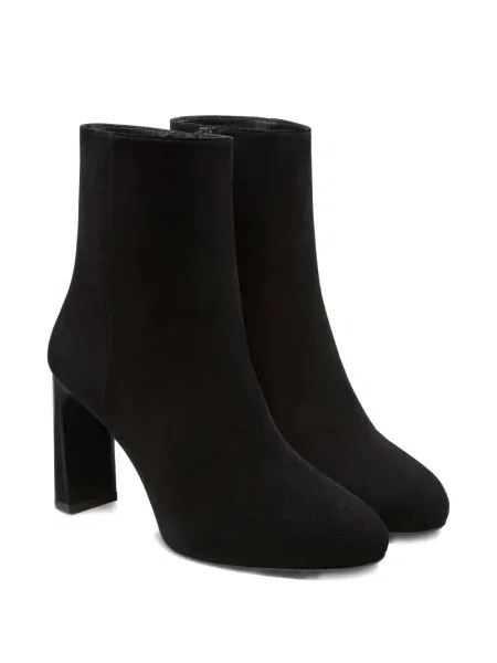 Cizme scurte Stuart Weitzman cu platformă negru