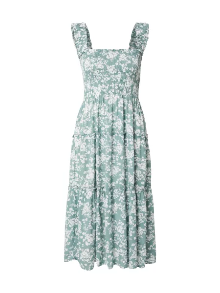 Hailys Rochie de vară cyan alb