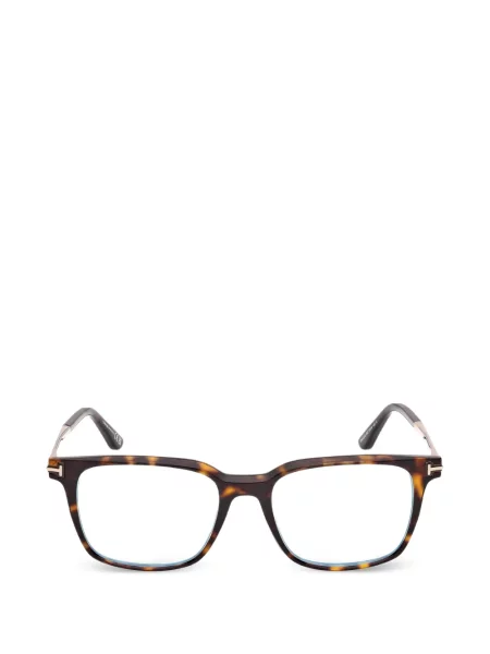 Τετράγωνα γυαλιά ηλίου Tom Ford Eyewear καφέ