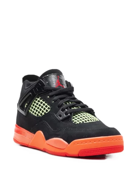 Sneakersy dziecięce Jordan 4 Retro czarne