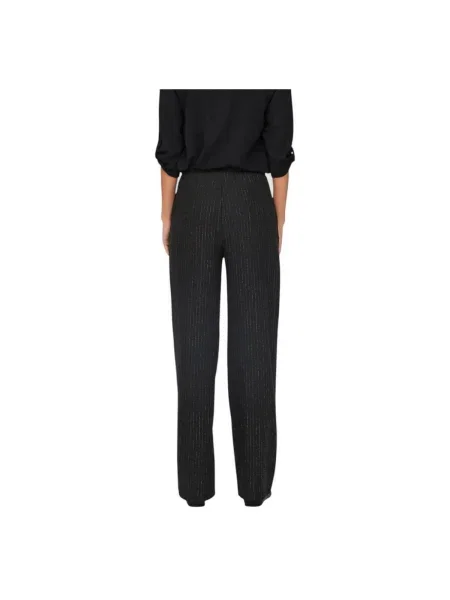 Pantaloni Jacqueline De Yong negru