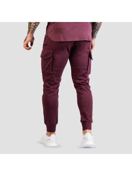 Joggery fitness slim TRN czerwone