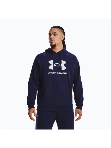 Mikina Under Armour Rival Fleece Logo Hd Midnight Navy XXL námořnictvo