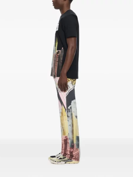 Tricou Off-white cu imagine alb