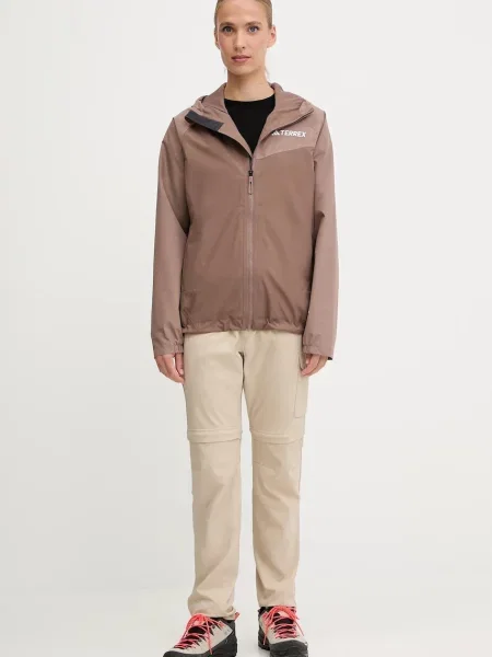 Куртка Adidas Terrex коричнева