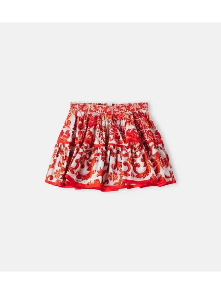 Gyerek szoknya Dolce&gabbana narancsszínű