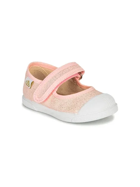 Pantofi copii Citrouille Et Compagnie roz