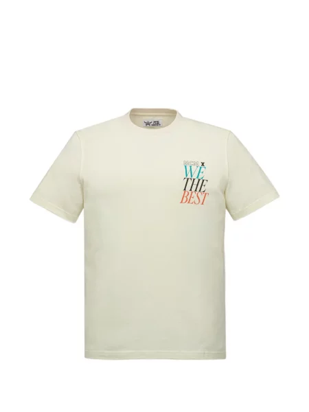 Tricou Mcm cu imagine alb