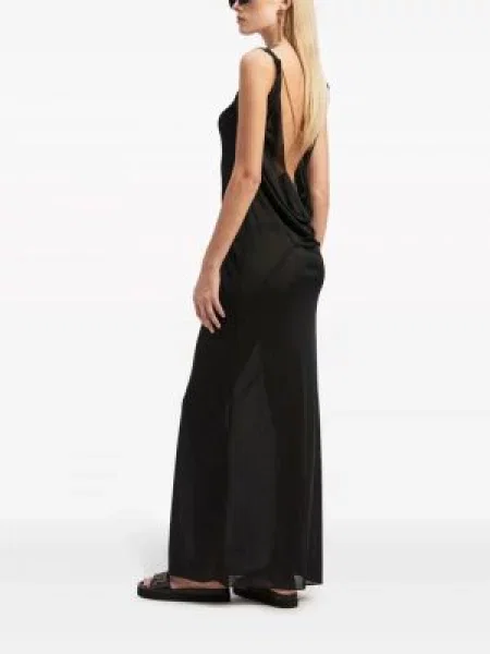 Kostiumas maksi maxi suknele Palm Angels juoda