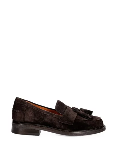 Pantofi loafer Billi Bi din piele de căprioară maro