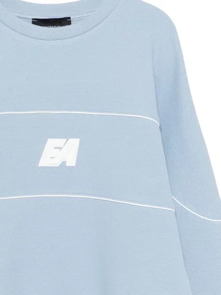 Bluza dziecięca Emporio Armani niebieska