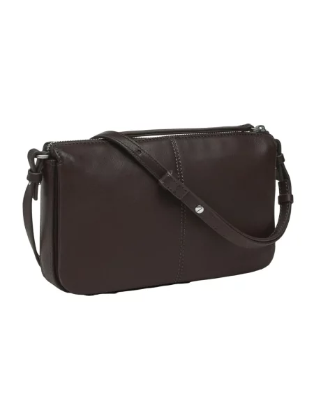 Torba typu crossbody z prawdziwej skóry model Nina' Liebeskind brązowa