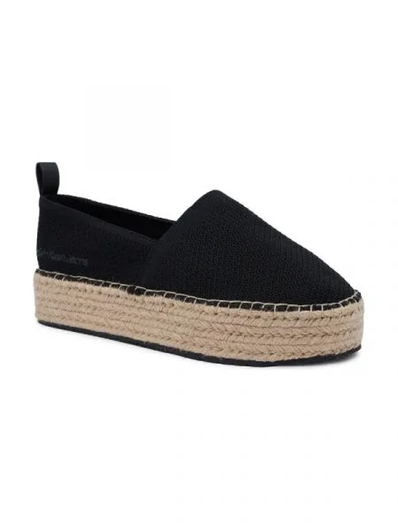 Calvin Klein Jeans Espadrilles cipő fekete
