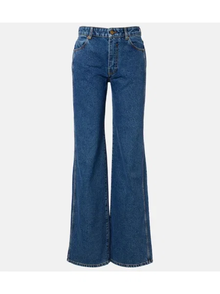 Blugi cu picior larg Balmain albastru