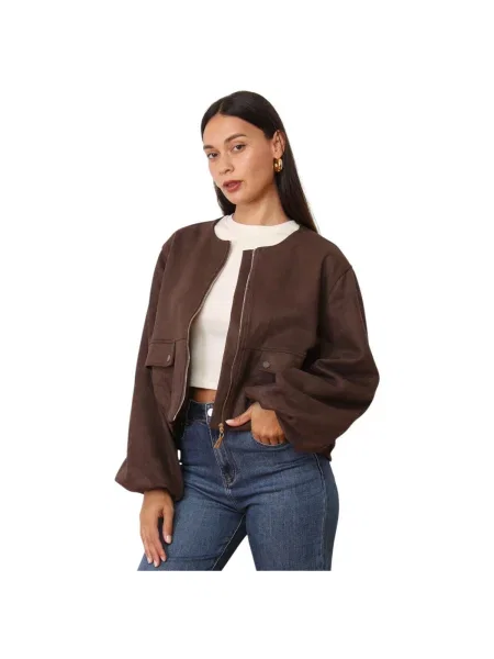 Geacă La Modeuse maro