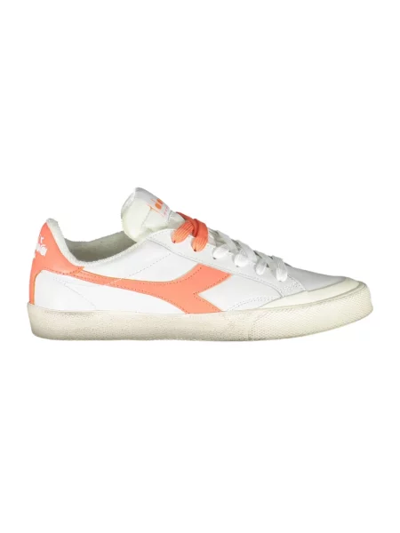 Trampki Diadora skórzane eleganckie białe