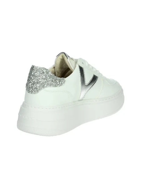 Pantofi Keys alb