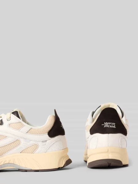 Sneakersy z mieszanki skóry z zaokrąglonym krojem The Mercer