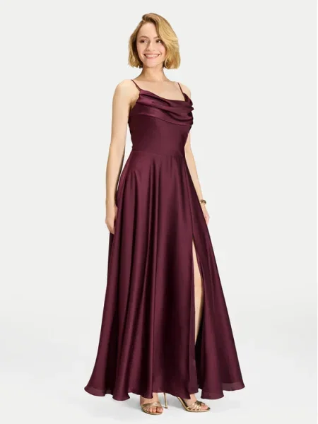 Swing Rochie de seară Vișiniu