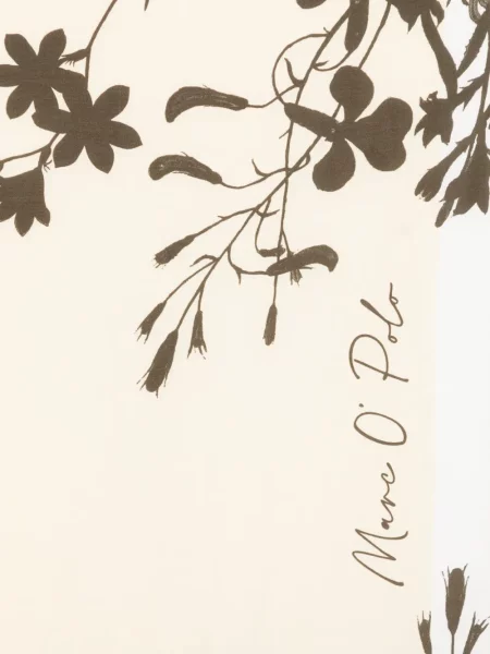 Fular Marc O'polo cu model floral cu imagine