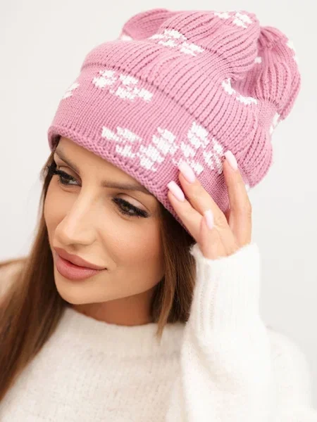 Вълнена шапка Kesi бяло