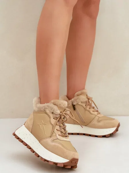 Buty BIG STAR beige beżowe