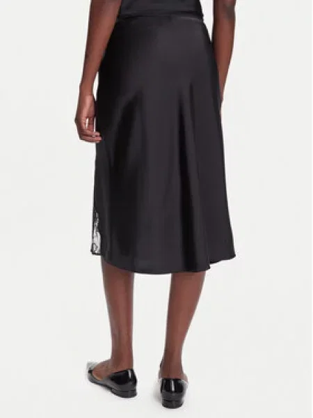 Calvin Klein Midi sijonas juoda
