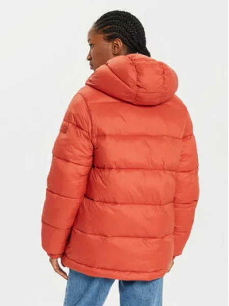 Napapijri Zimska jakna A-Box Logo rdeča