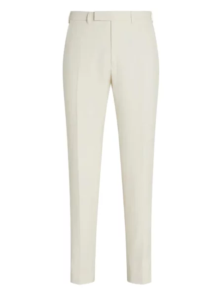 Pantaloni Zegna de in alb