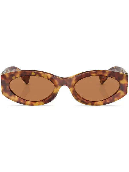 Слънчеви очила Miu Miu Eyewear кафяво