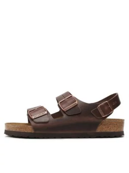 Birkenstock Basutės Milano ruda