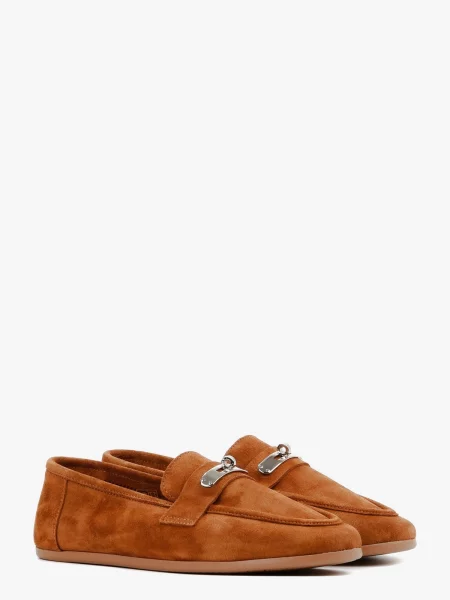 Замшеві Мокасини LeBERDES коричневий