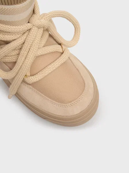 Дутики Tommy Hilfiger бежевые