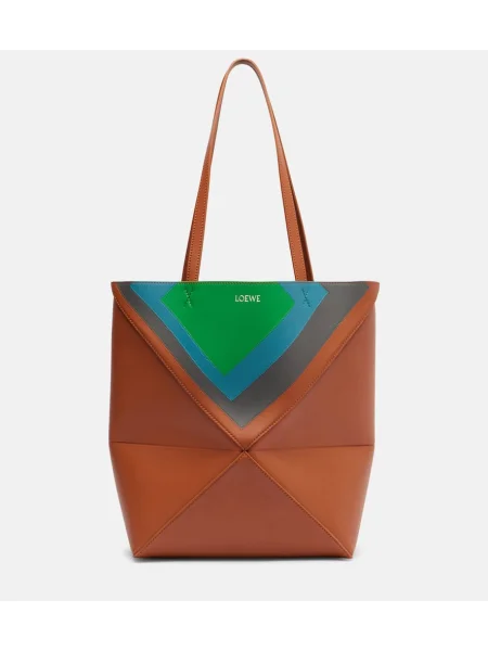 Geanta de piele Loewe din piele maro