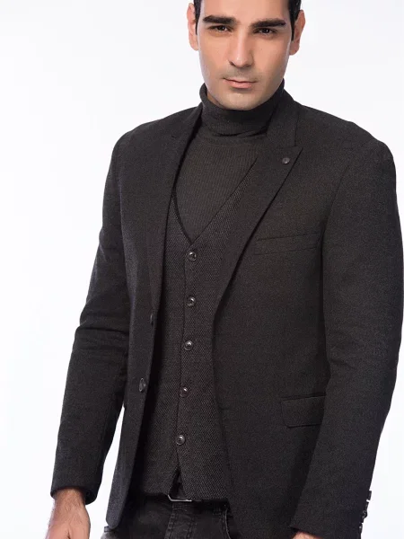 Sacou Dewberry negru