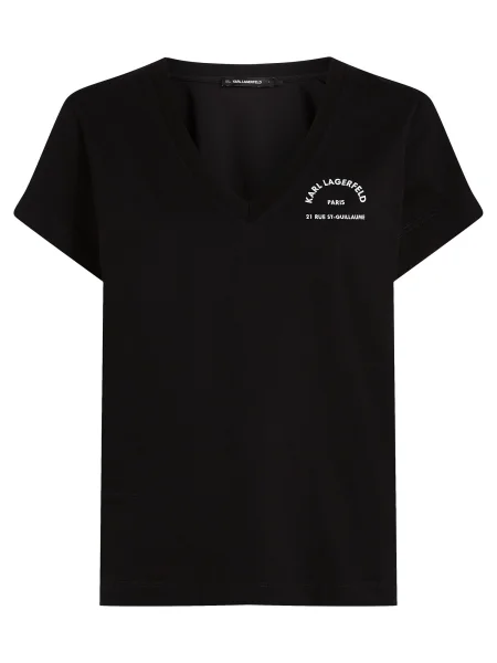 KARL LAGERFELD Tricou negru