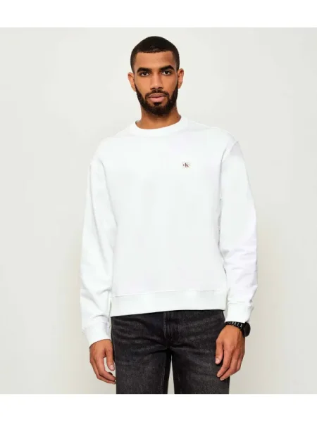 Calvin Klein Jeans Hanorac alb